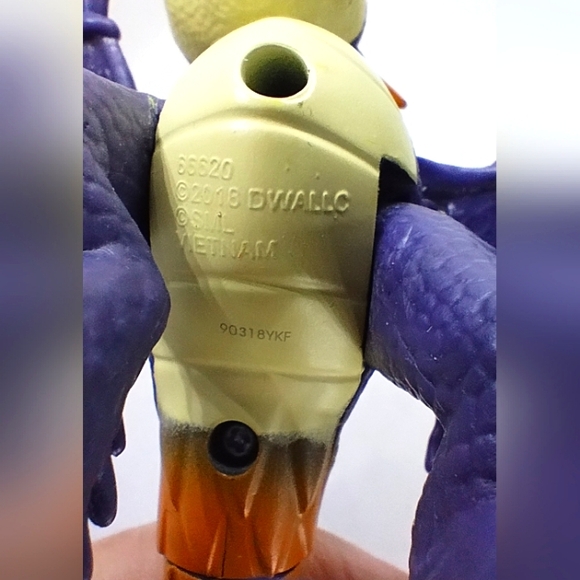 Two How to Train Your Dragon Hidden World Purple and Blue Deadly Nadder Dragons - Picture 7 of 9